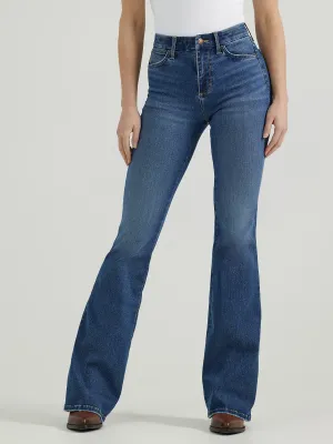 WRANGLER - Lily Bespoke High Rise Flare Western Jean