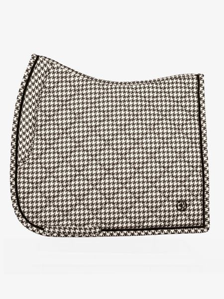 PS OF SWEDEN - Houndstooth Dressage Saddle Pad, Size: Cheval