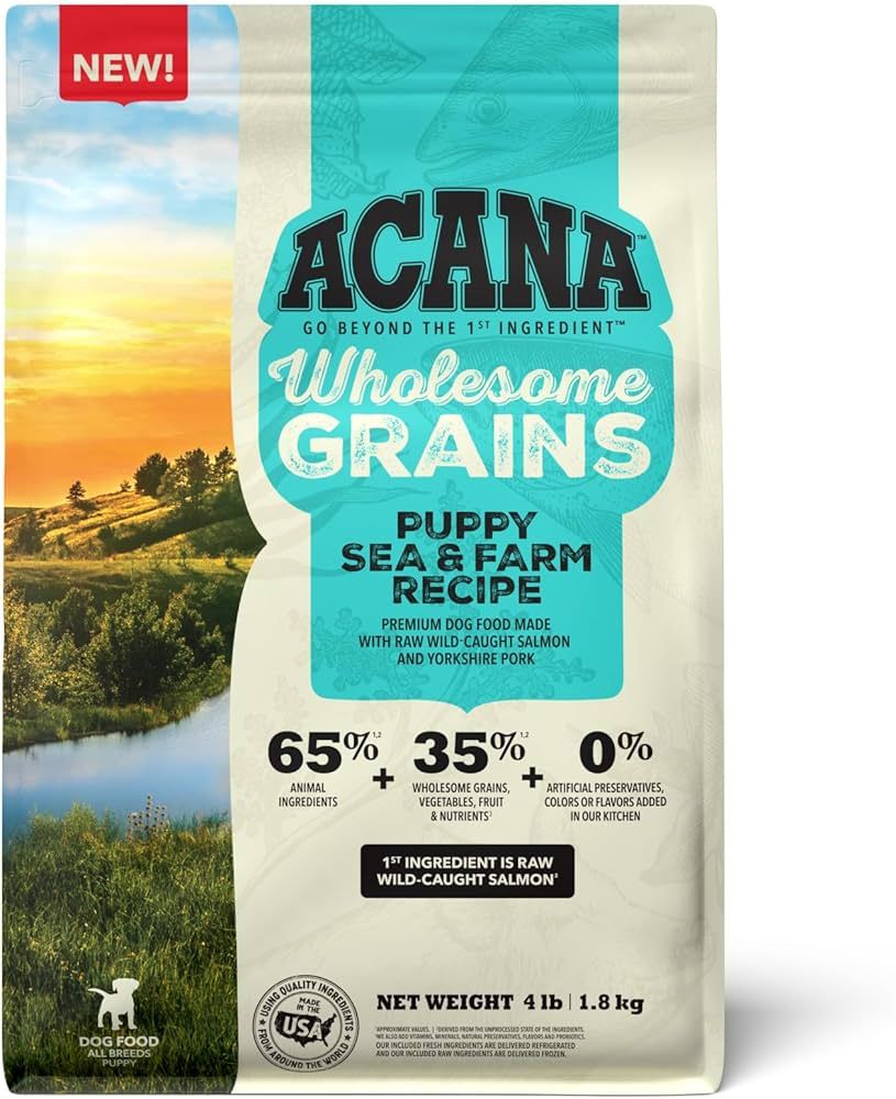 ACANA - Healthy Grains Puppy Sea &amp; Farm Recipe, Size: 1.8kg