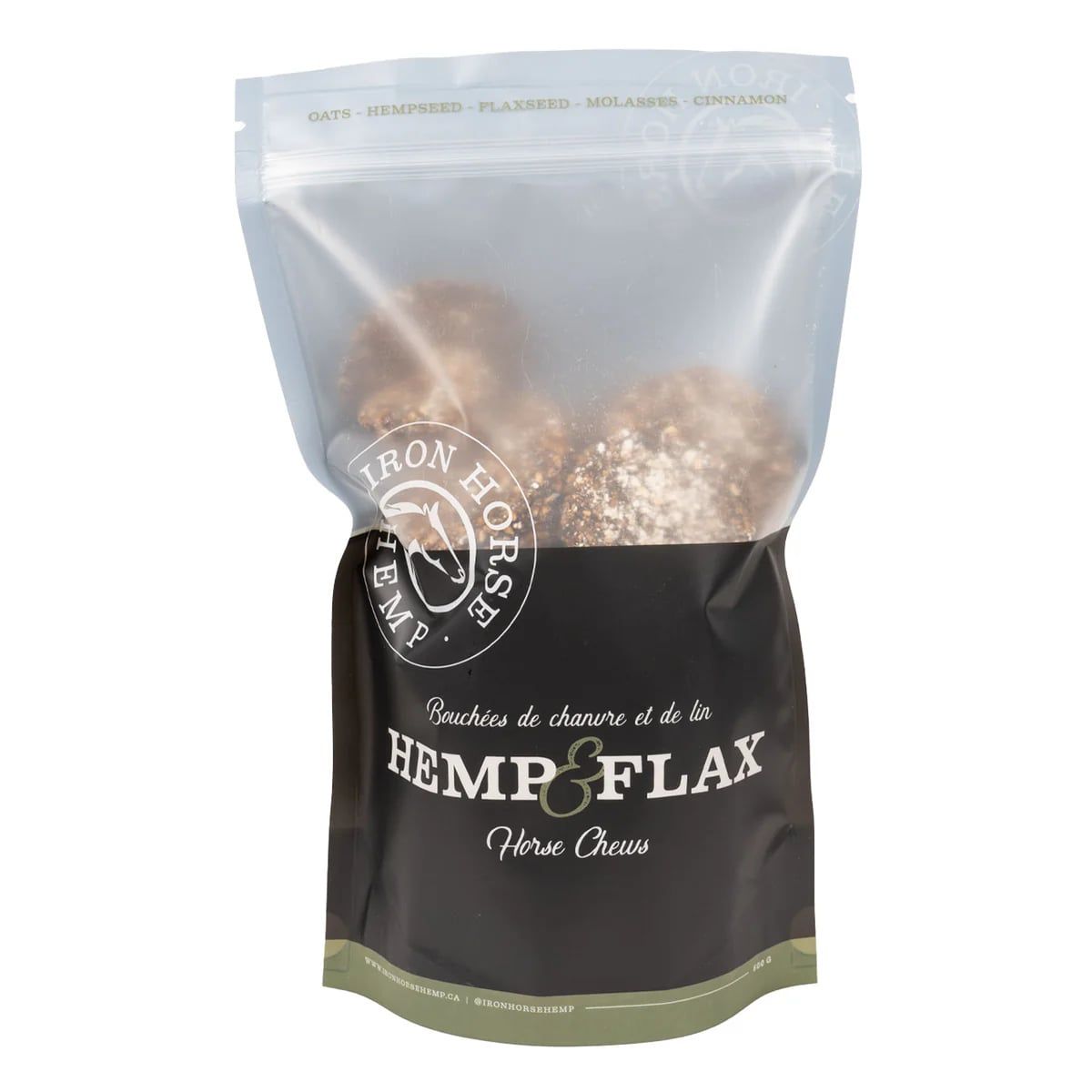 IRON HORSE - Hemp &amp; Flax Horse Chews, Size: 600g