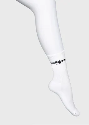 MAXIMILIAN EQUESTRIAN - Rise Sports Socks White
