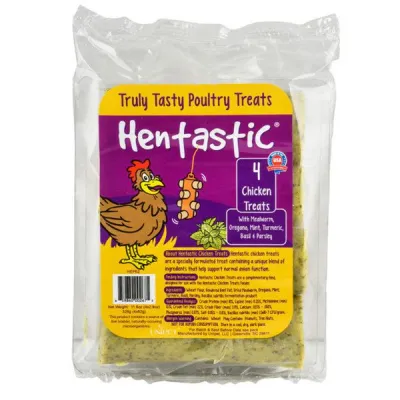 HENTASTIC - Mealworm, Oregano, Mint &amp; Turmeric Chick Sticks