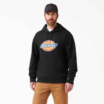 DICKIES - Black Water Repellent Logo Hoodie