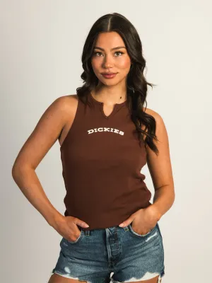 DICKIES - Cappuccino V-Neck Tank Top