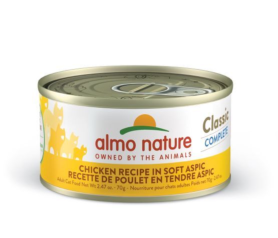ALMO NATURE - Classic Complete - Tender chicken in soft Aspic, Format: 70g