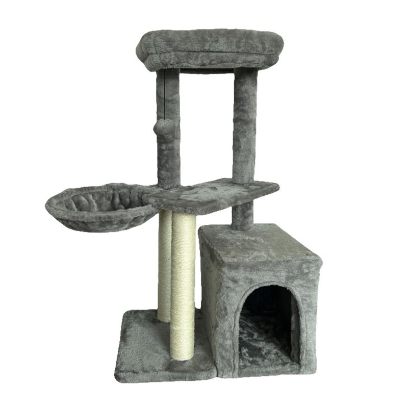 ANIMAL TREASURE - Lounge Dutchess Cat Tree 35&#39;&#39;