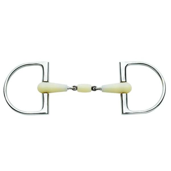 Shires - Equikind Peanut Hunter D-bit, Size: 5 po