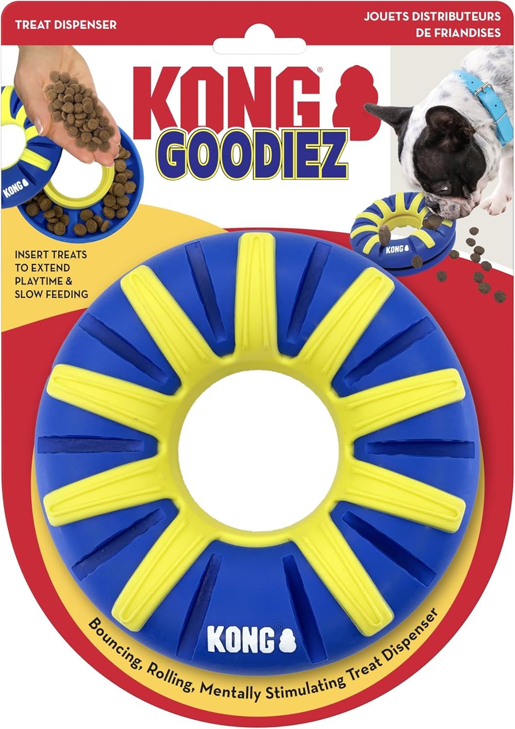 KONG - Goodiez Treat Dispenser Ring, Size: 6&#39;&#39; x 6&#39;&#39;