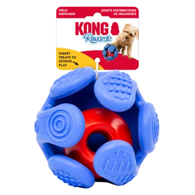 KONG - Rewards Wrapz Treat-Dispensing Ball