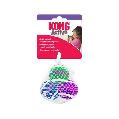 KONG - Cat Active Tennis Balls w/Bells