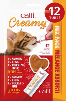 CATIT - Creamy Lickable Assorted Cat Treats