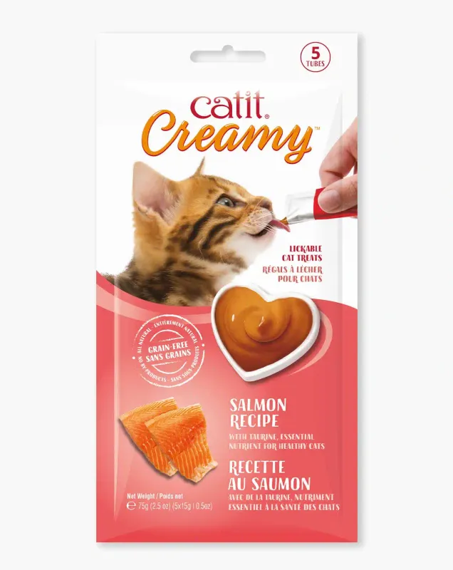 CATIT - Creamy Lickable Salmon Cat Treats