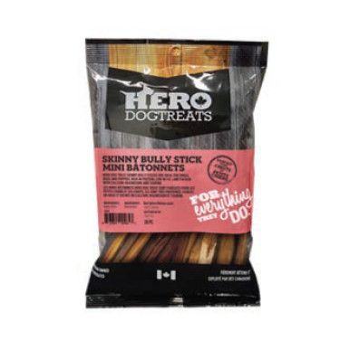 HERO DOG TREATS - Mini Bully Stick, Format: 20pc
