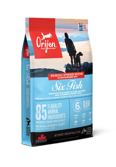 ORIJEN - SIX FISH - Dry dog food, Format: 11.4kg