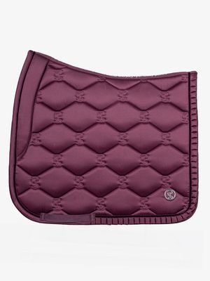 PS OF SWEDEN - Saddle Pad Dressage Ruffle Plum
