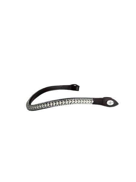 PS OF SWEDEN - Browband Classic Pearl Ivory Brown