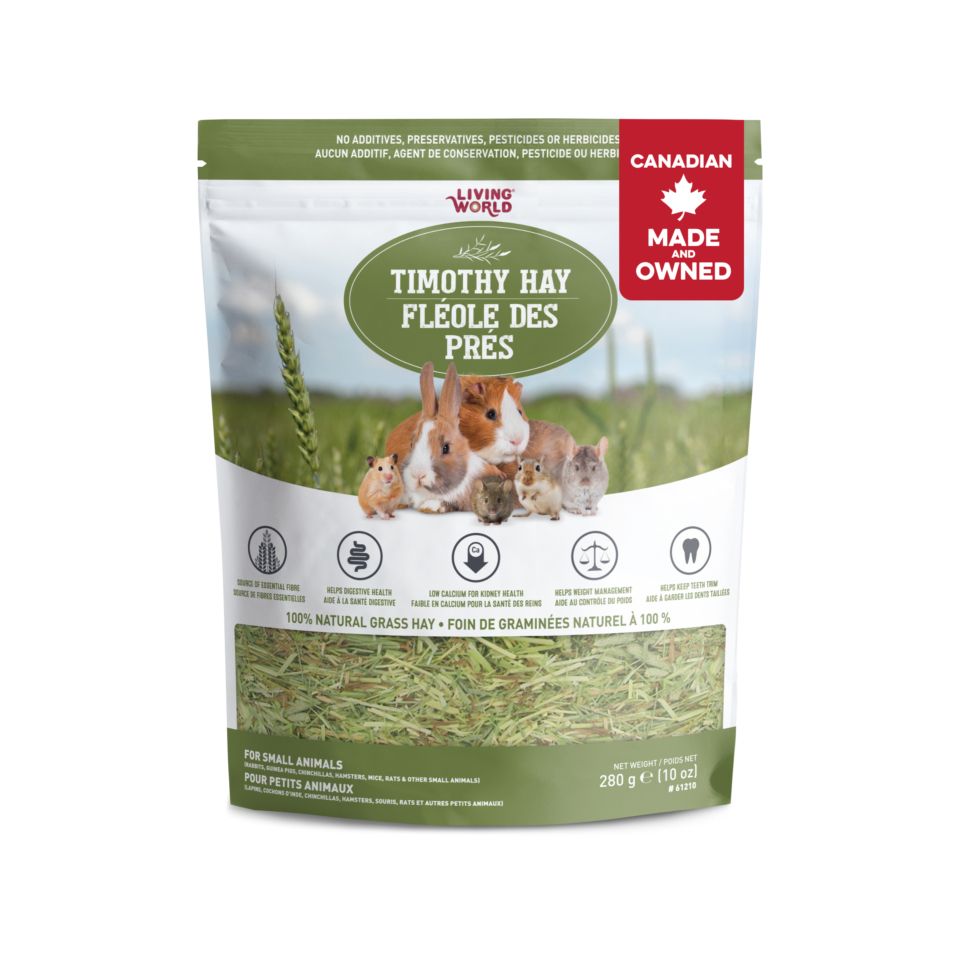 LIVING WORLD - Timothy Grass Hay, Size: 1.36kg