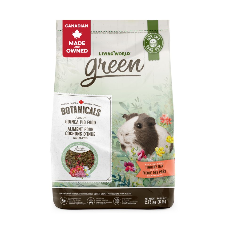 LIVING WORLD - Botanicals Adult Guinea Pig Food, Size: 1.3kg