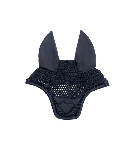 PS OF SWEDEN - Ear Bonnet Quilted Heart Navy