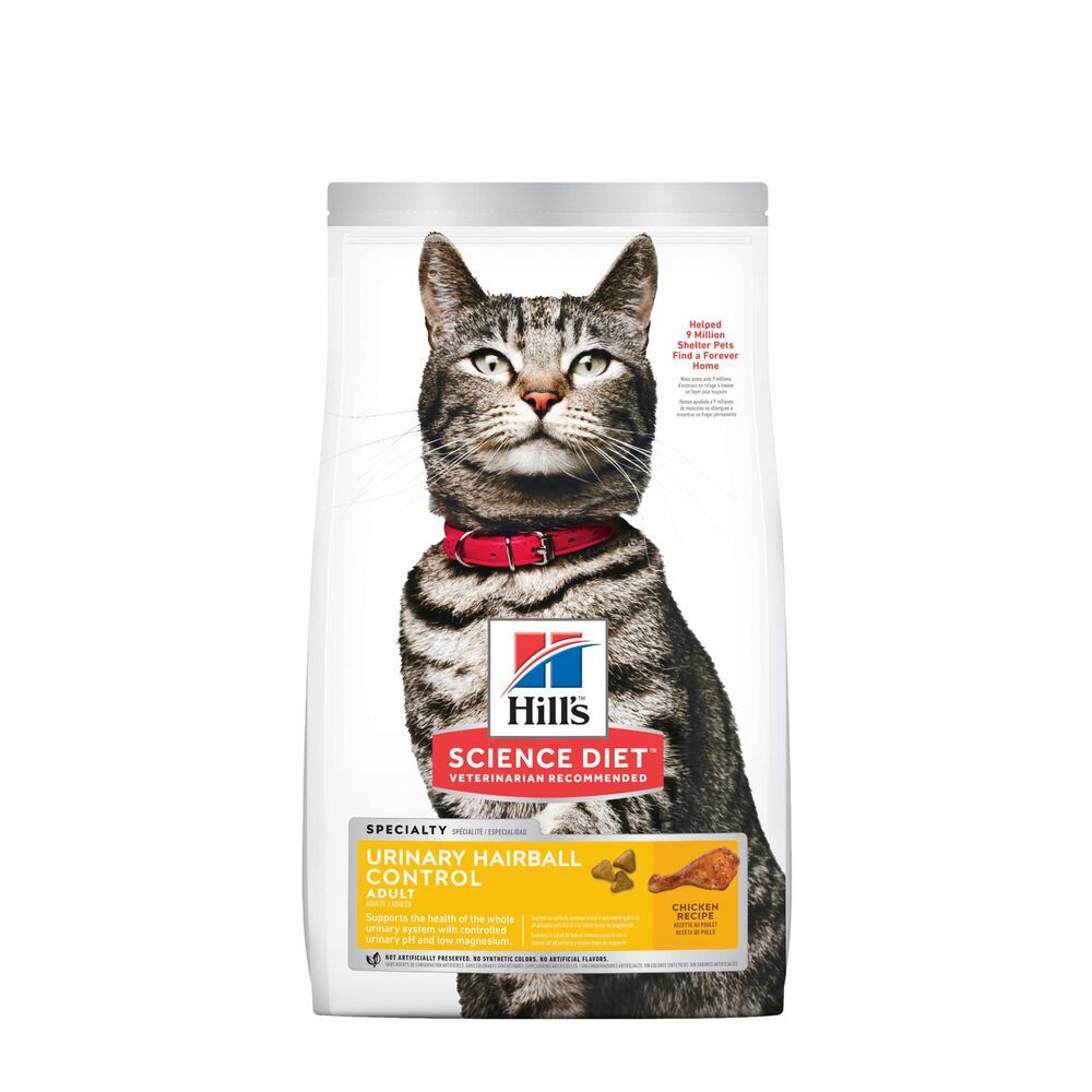 HILL&#39;S SCIENCE DIET - Cat Hairball control &amp; Urinary Care, Format: 3.17kg