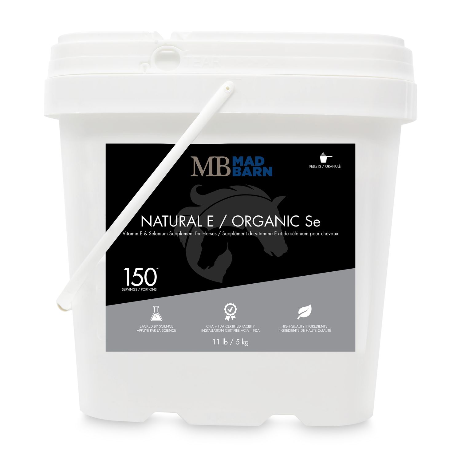 MADBARN - Natural E / Organic SE, Size: 2.5kg