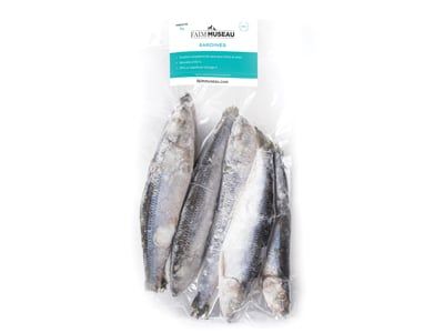Whole sardines, Format: 1lb