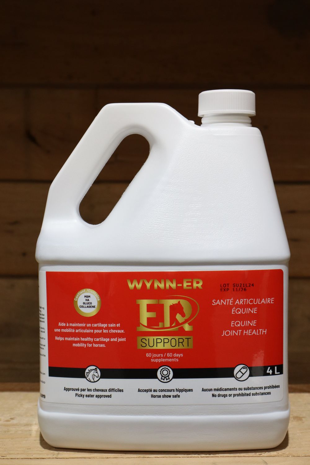 EQUINE REVOLUTION - WINNER-ER Equine Joint Health ER Support, Format: 4L