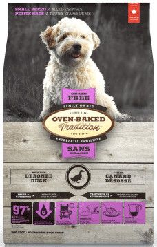OVEN-BAKED TRADITION - Grain-Free Duck Food for Small Breed Dogs, Format: 2.27kg