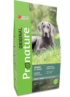 PRONATURE - Chicken Recipe for All Breeds Senior Dogs, Format: 11.3kg
