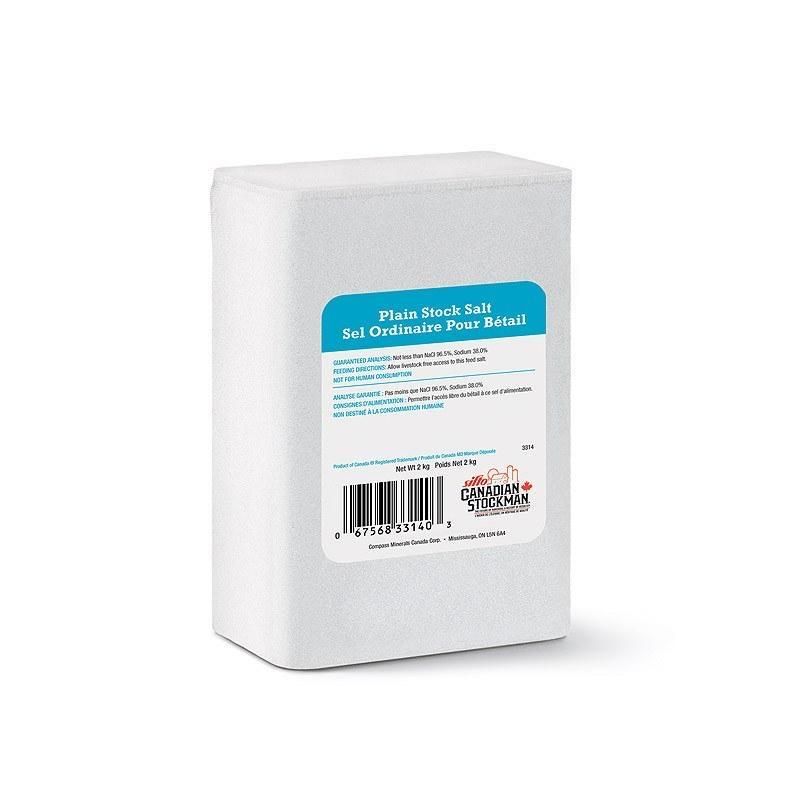 SIFTO - White salt block, Format: 2kg