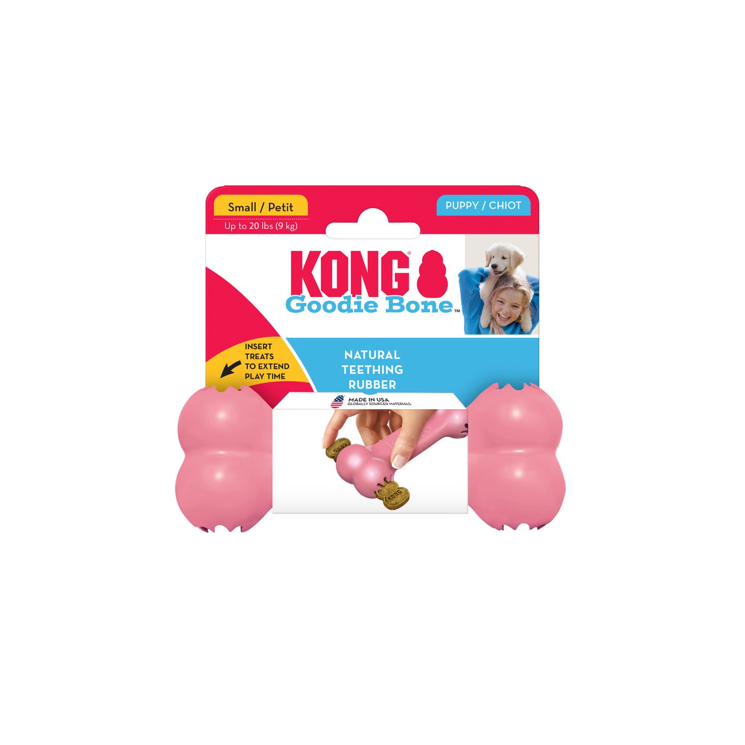 KONG - Goodie Bone for Puppy, Format: Small