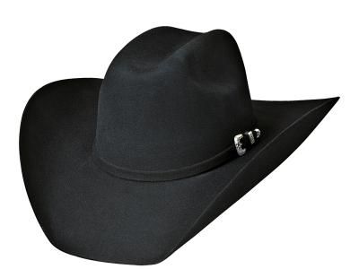BULLHIDE - Chapeau western Legacy 8X, Grandeur: 7, Couleur: Noir
