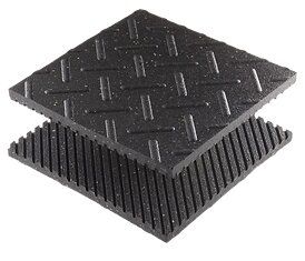 ROYAL MAT - 3/4&quot; rubber mat, Type: Unité, Size: 4&#39; x 6&#39;