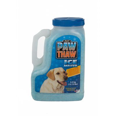 PESTELL - Paw Thaw Pet-Friendly Ice Melter, Size: 12lb