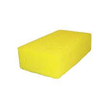 WECAN SALES - Square Bath sponge, Color: Jaune