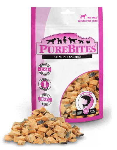 PUREBITES - Freeze Dried Salmon Bites for Cats, Format: 26g