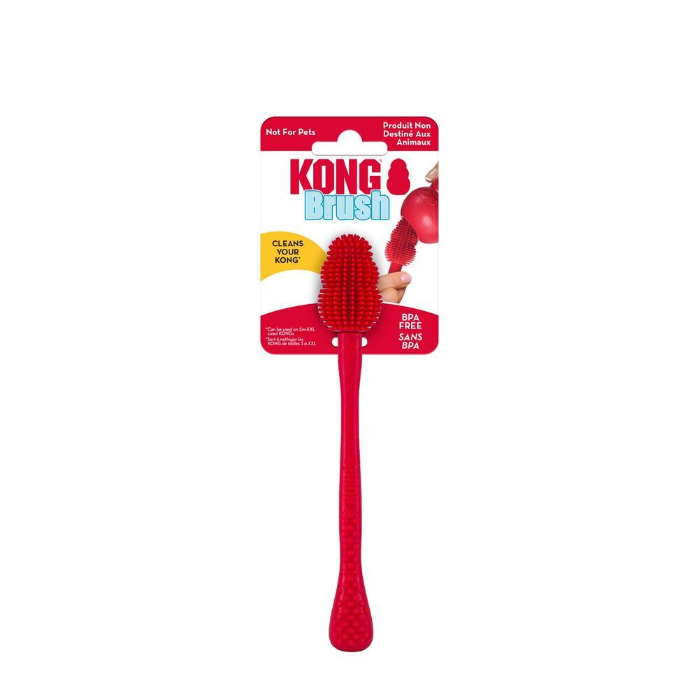 KONG - Toy cleaning brush, Color: Rouge