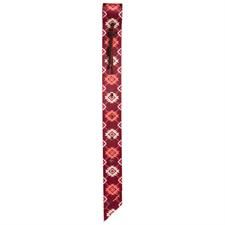 WEAVER - Patterned Tie Strap Plaid Aztec w/Holes, Type: Poly Off Billet 39&#39;&#39;