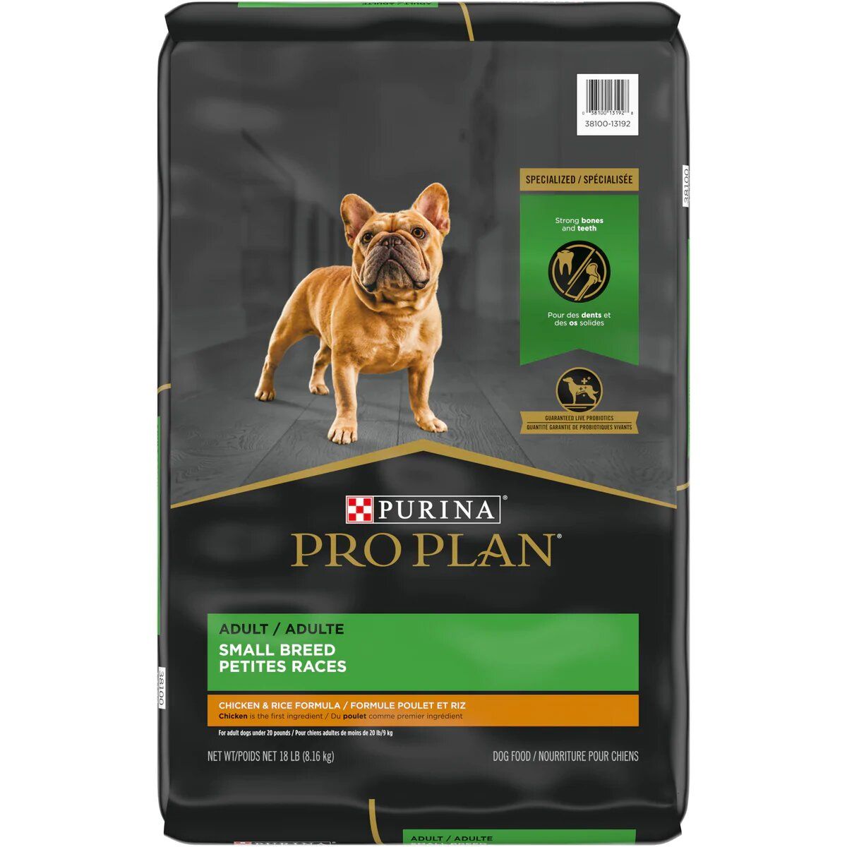 PROPLAN - Small Breed Adult Dogs, Flavor: Poulet &amp; Riz, Format: 2.72kg