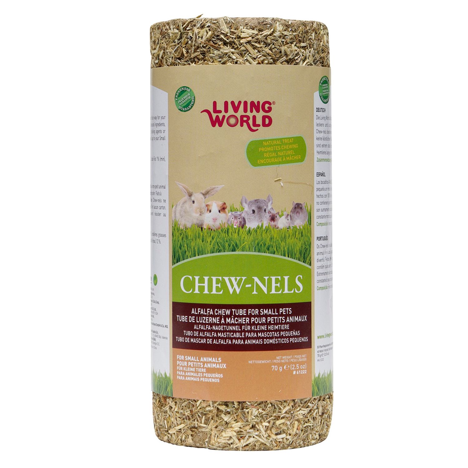 LIVING WORLD - Alfalfa Chew-nels, Size: Petit