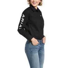 ARIAT - Team Kirby Stretch Black Shirt, Size: XSmall