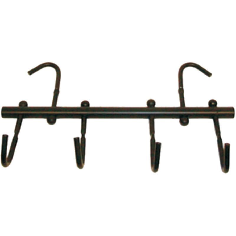 GER-RYAN - 4-hook bracket, Color: Noir