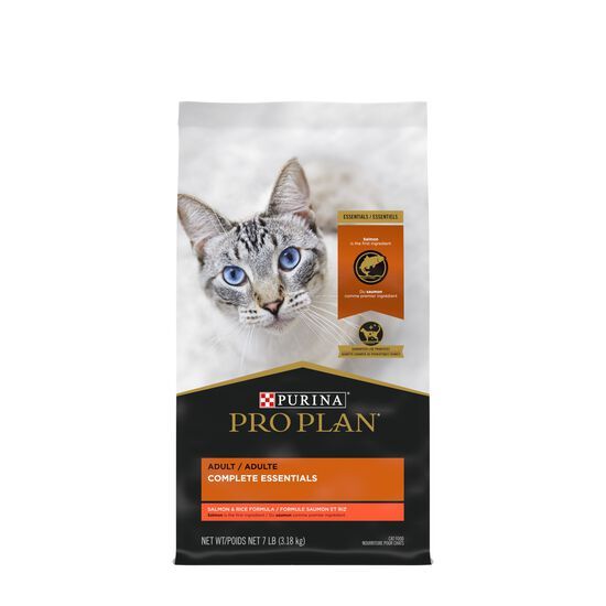 PROPLAN - Essentials Adult Cat Food, Flavor: Saumon &amp; Riz, Format: 3.18kg