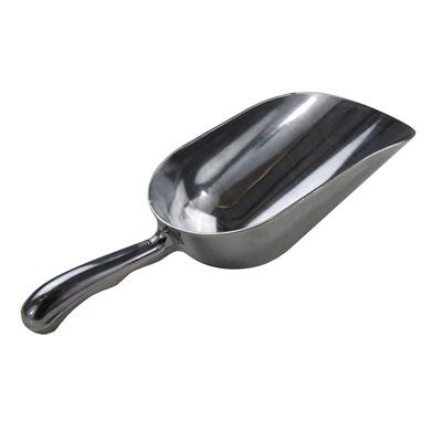RANCH CUNICOLE - Miniature metal food shovel, Format: 24oz