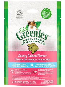 GREENIES - Salmon Flavored Dental Treats, Format: 60g