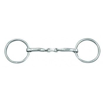 MYLER - Loose ring French link snaffle Level 1, Size: 5po