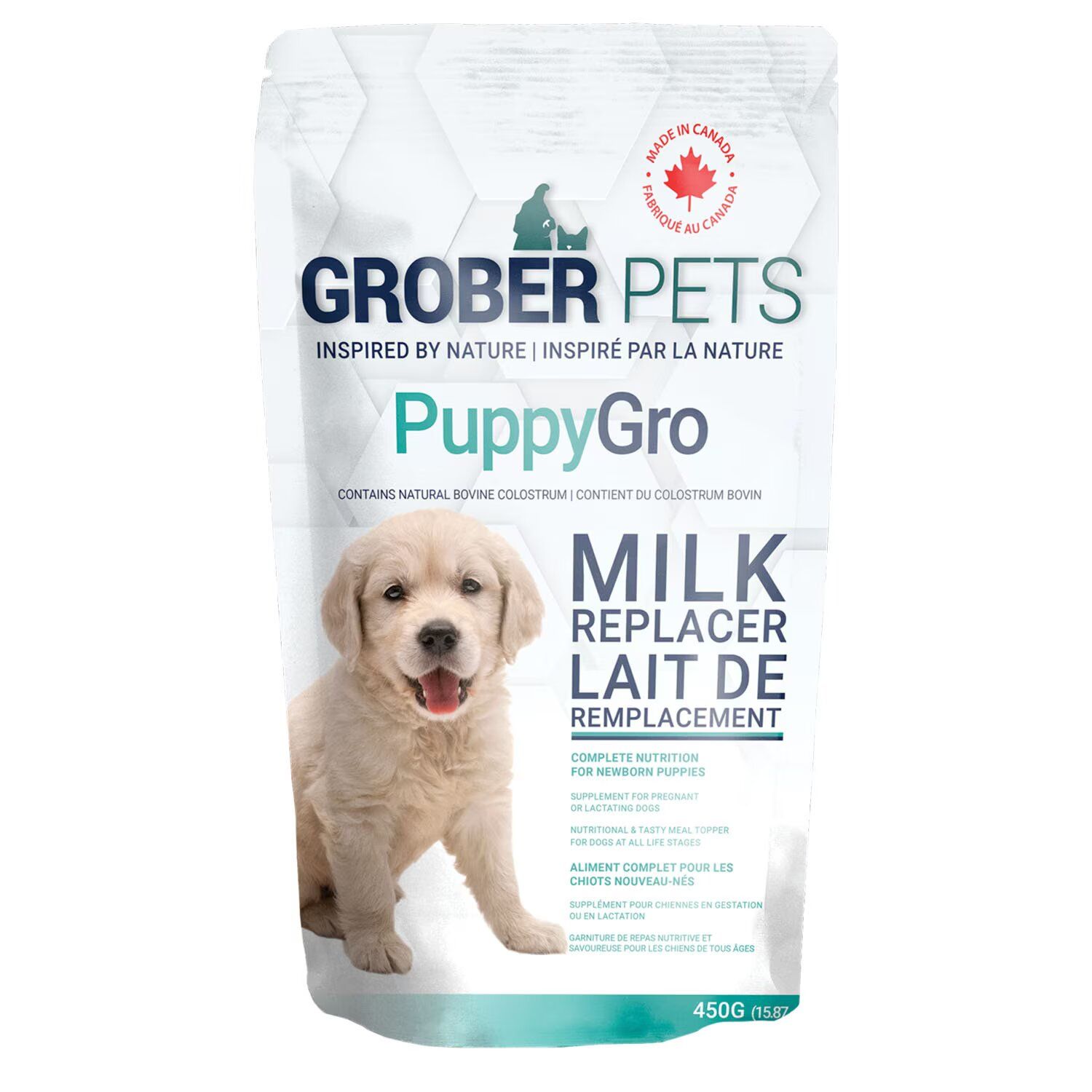 GROBER - Puppy milk powder, Format: 450g