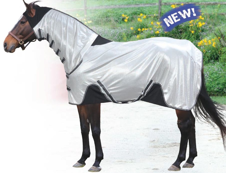 CENTURY - Easy Move Fly Sheet w/Neck, Color: Blanc, Size: 70
