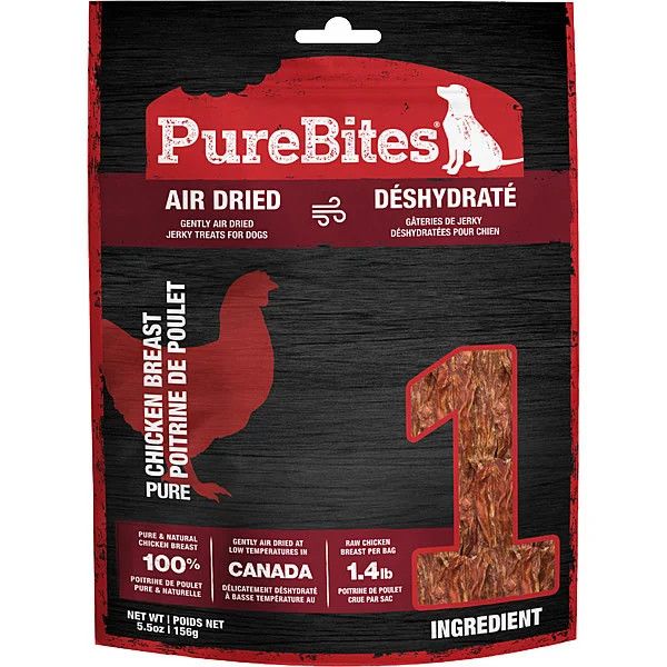PUREBITES - Dehydrated Chicken Jerky, Size: 156g