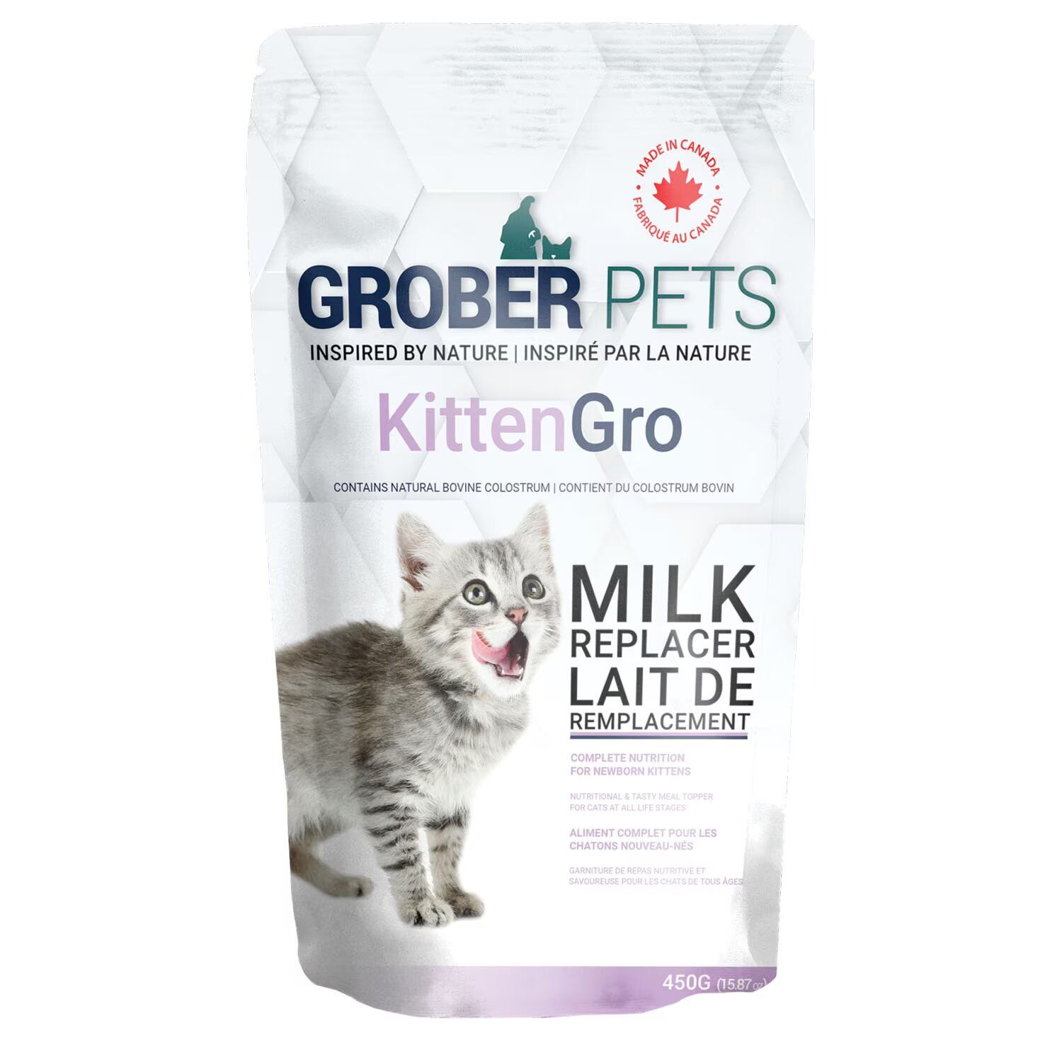 GROBER - Kitten milk powder, Format: 450g